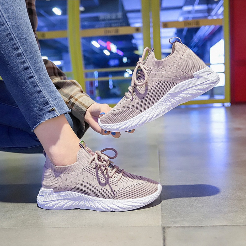 Breathable Basic White Shoes Summer New Student Board Shoes Women Casual Shoes